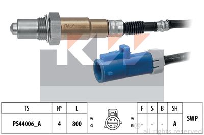 Лямбда-зонд KW 498 299 для FORD C-MAX