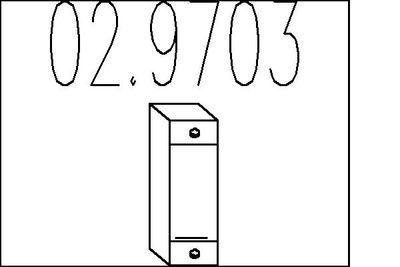 TAMPON CAUCIUC AMORTIZOR ESAPAMENT