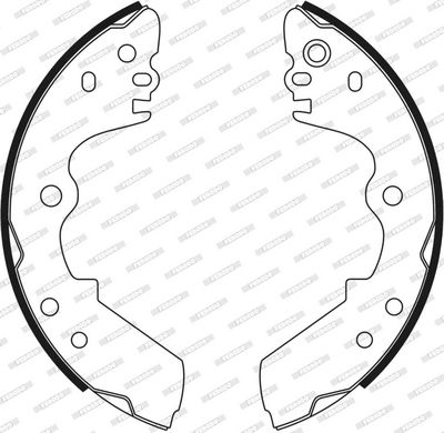 BREMSBACKENSATZ FERODO FSB471 2
