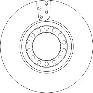 Bromsskiva TRW DF5077S