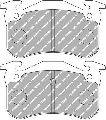 Sada brzdových destiček, kotoučová brzda FERODO RACING FCP558C