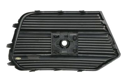 Voorbumper afdekking Voor Links (met parkeersensor gaten, zwart) past: AUDI Q3 8U 01.15-07.18