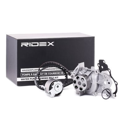 водна помпа+ к-кт ангренажен ремък RIDEX 3096W0033