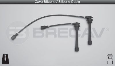 Комплект проводов зажигания BRECAV 25.518 для FIAT SEDICI