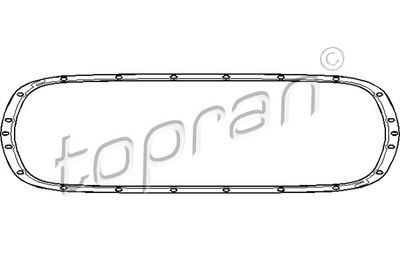 TOPRAN 500 787 Прокладка піддону АКПП 