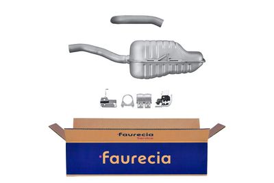 Faurecia FS55923 Глушитель выхлопных газов  для RENAULT MEGANE II (BM0/1_, CM0/1_) 2.0 16V Turbo