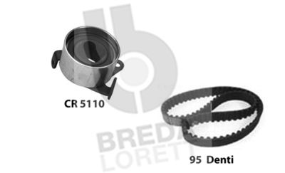 Комплект ремня ГРМ BREDA LORETT KCD0559 для DAIHATSU FEROZA
