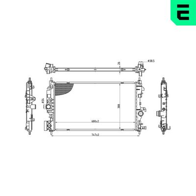 RADIATOR RACIRE MOTOR