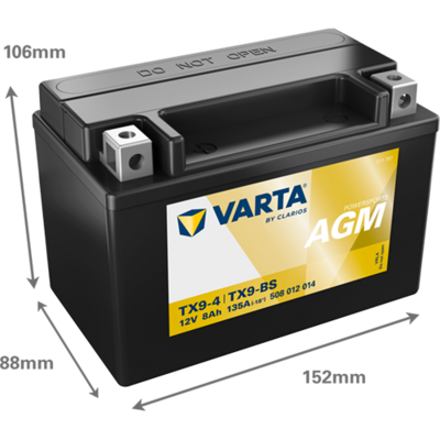 STARTERBATTERIE VARTA 508012014K544 1