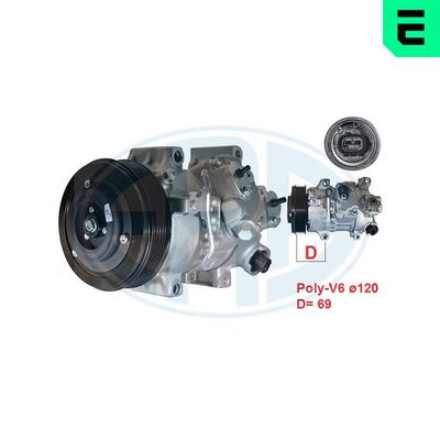 COMPRESOR CLIMATIZARE ERA 670136
