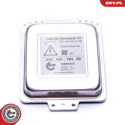 Valdymo blokas, žibintai