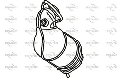 FENNO P9701CAT Катализатор  для OPEL VECTRA C (Z02) 2.0 16V Turbo (F69)