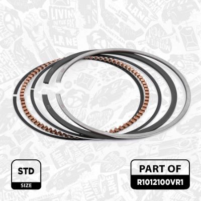 SET SEGMENTI PISTON ET ENGINETEAM R1012100VR1 1