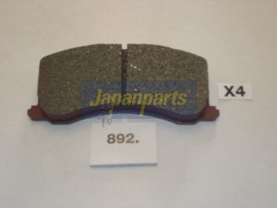 JAPANPARTS Stabdžių trinkelių rinkinys, diskinis stabdys