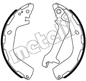 METELLI 53-0655 Ремкомплект барабанных колодок  для HYUNDAI TUCSON (Хендай Туксон)