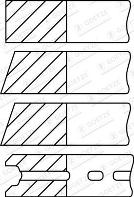 SET SEGMENTI PISTON