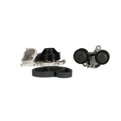 POMPA APA + SET CUREA TRANSMISIE CU CANELURI GATES KP236PK1700 2