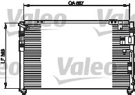 VALEO 814335 Радиатор кондиционера  для HYUNDAI GALLOPER (Хендай Галлопер)
