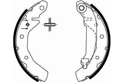 Brake Shoe Set GS8645