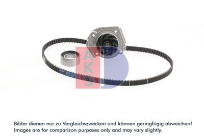 WASSERPUMPE + ZAHNRIEMENSATZ AKS DASIS 570329N