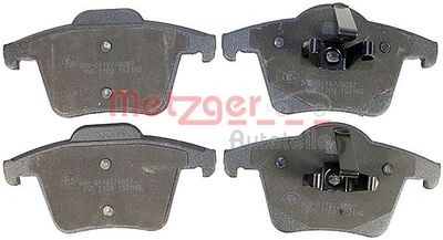 BREMSBELAGSATZ SCHEIBENBREMSE METZGER AUTOTEILE 1170142 1