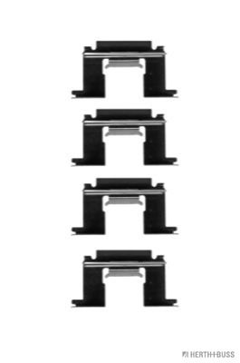 Комплектующие, колодки дискового тормоза HERTH+BUSS JAKOPARTS J3661001 для NISSAN PRAIRIE