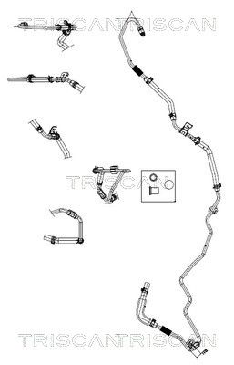 Hydraulikschlauch, Lenkung