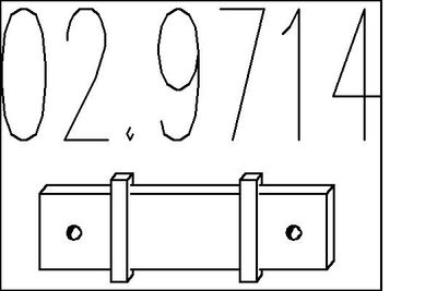 TAMPON CAUCIUC AMORTIZOR ESAPAMENT MTS 029714