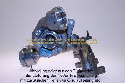 LADER AUFLADUNG SCHLÜTTER TURBOLADER 16604010 2