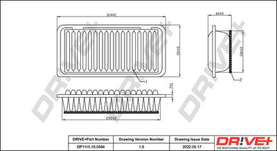 FILTRU AER Dr!ve+ DP1110100564