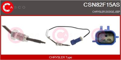 SENZOR TEMPERATURA GAZE EVACUARE