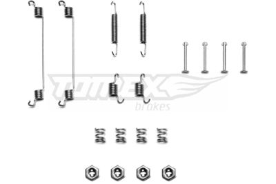Sada příslušenství, brzdové čelisti TOMEX Brakes TX 40-09