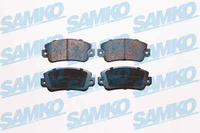 Комплект тормозных колодок, дисковый тормоз SAMKO 5SP006 для FIAT 147