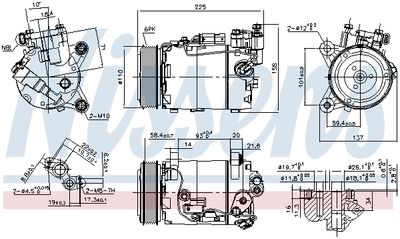 Compressor, air conditioning 890098