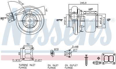 Turboaggregat NISSENS 93681