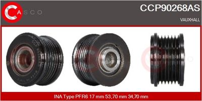 FULIE ALTERNATOR CASCO CCP90268AS