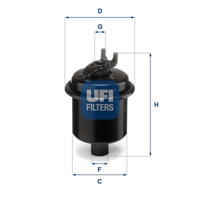 UFI 31.621.00 Топливный фильтр  для HONDA LOGO (Хонда Лого)