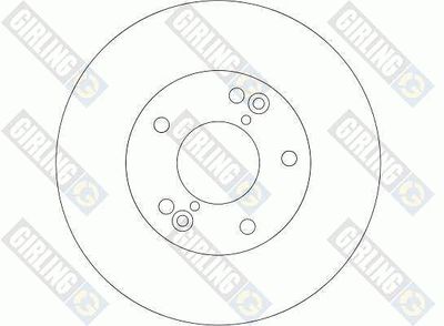 GIRLING 6042921 Тормозные диски для DAF CF 75 FT 75.360 GIRLING 6042921 Тормозные диски для DAF CF 75 FT 75.360