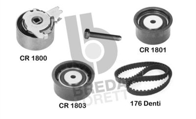 KCD0614 BREDA LORETT Комплект ремня ГРМ