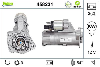 стартер VALEO 458231
