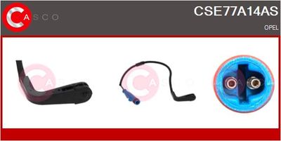 SENZOR DE AVERTIZARE UZURA PLACUTE DE FRANA