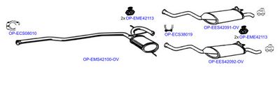 Изпускателна система OPTIMAL OP-EXSRN321
