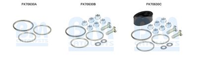 Монтажен комплект, изпускателна тръба BM Catalysts FK70630