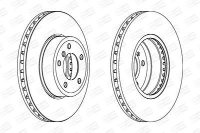 BREMSSCHEIBE CHAMPION 562397CH1 1
