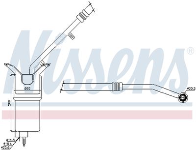 USCATOR AER CONDITIONAT NISSENS 95330 4