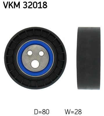 Deflection/Guide Pulley, V-ribbed belt VKM 32018