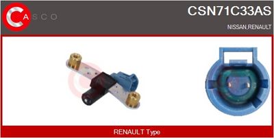 SENZOR IMPULSURI ARBORE COTIT CASCO CSN71C33AS