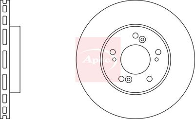 APEC Brake Disc DSK2204