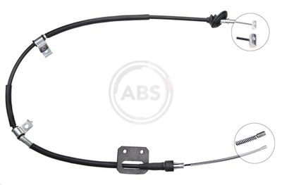 Cable Pull, parking brake K18777