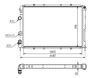 RADIATOR RACIRE MOTOR
